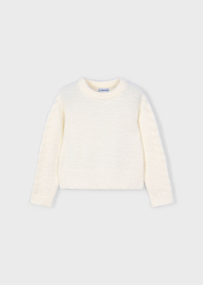 Maglione pelo Ecru 070