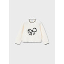 Maglione ricamo lustrini Macchiato 062