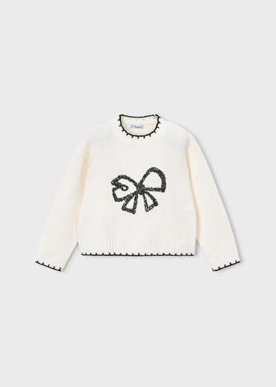 Maglione ricamo lustrini...
