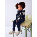 Jersey jacquard Petrolio 085