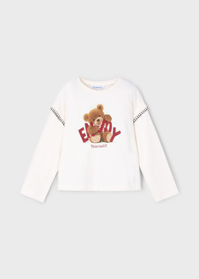 Maglietta m/l orso Panna 011