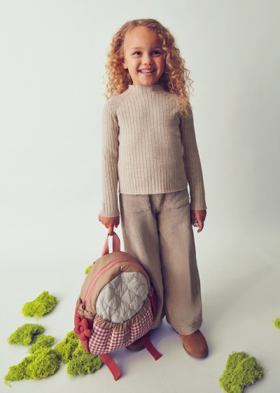 Lupetto tricot costine...