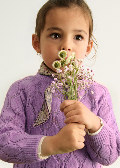 Maglione traforato lumin