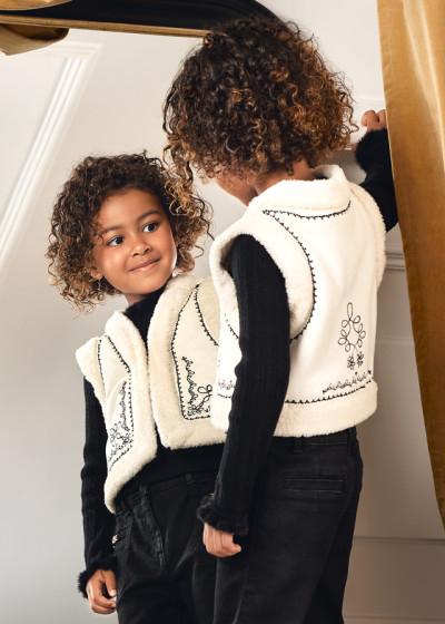 Gilet ricamo