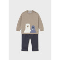 Comp. pant. lungo e maglia Notte 046