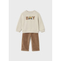Compl. pantalone velluto costine Caramello 038