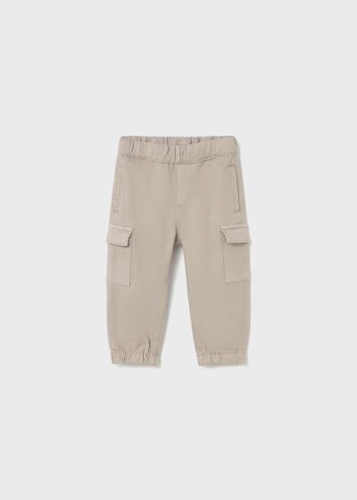 Pantalone jogger cargo Chai...
