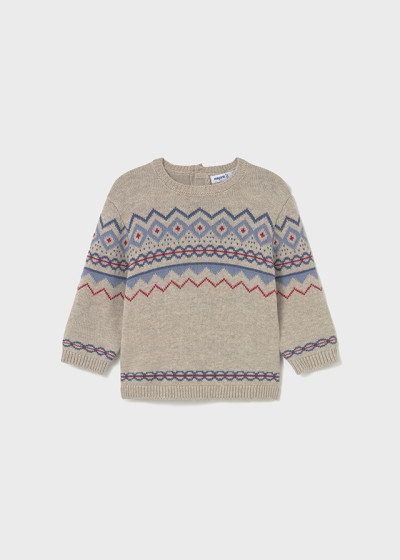 Jersey jacquard Chai vig 063
