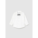 Camicia m/l elegante papillon Avorio 055