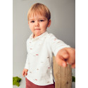 Camicia m/l stampata Stampa car 088