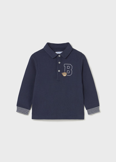 Polo m/l liscia dettagli...
