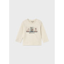 Maglietta m/l lenticular print Marrone 011