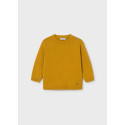 Jersey collo tondo basico Ocra 045