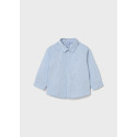 Camicia m/l basica Celeste rig 043