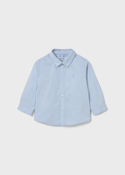 Camicia m/l basica Celeste...