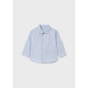 Camicia m/l basica Celeste li 045