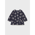 Vestito punto jacquard Marino 048