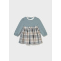 Vestito quadri coordinato Blue bell 068
