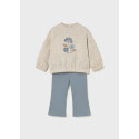 Compl. leggings pullover Blue bell 037