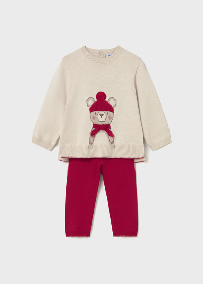 Comp. pant. lungo Rosso 080