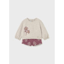 Compl. bermuda jacquard Rosato 049