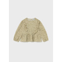 Blusa stampata bambula Olio 044