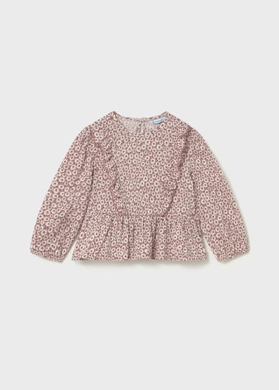 Blusa stampata bambula...