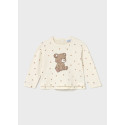Maglietta m/l stampata Macchiato 083