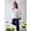 Leggings velluto basic Marino 091