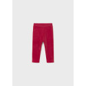 Leggings velluto basic Rosso 094