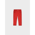 Pantalone felpa basico Rosso 081