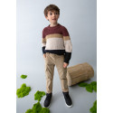 Pantalone cargo panno Grano 049