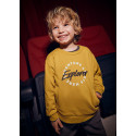 Pullover ricamato Mostarda 071