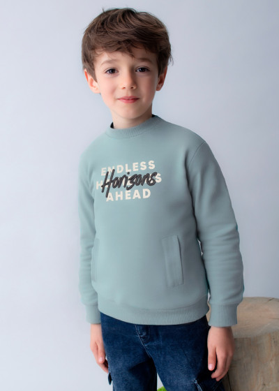 Pullover ricamato Ghiaccio 072