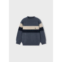 Maglia con bande Argento 010