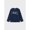Maglietta m/l skate Azzurro 075