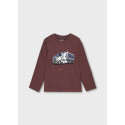 T-shirt m/l truck Prugna 022