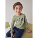 Maglietta m/l lenticular print Pistacchio 082
