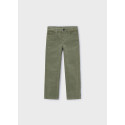Pantalone panno basic Oliva 044
