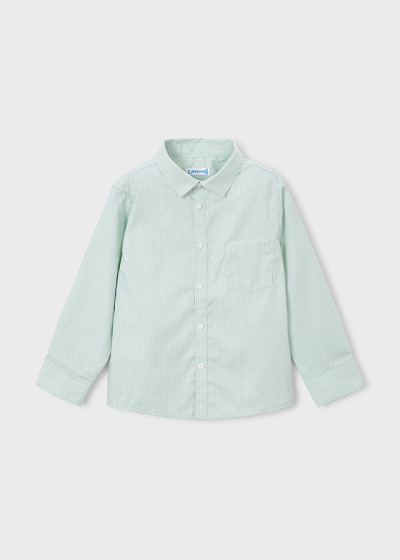 Camicia m/l basica Verde 086