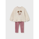 Compl. leggings pullover Rosato 028