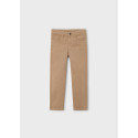 Pant. 5 tasche slim fit basico Caramello 035