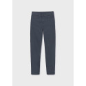 Pantalone soft 5 tasche Marino 040