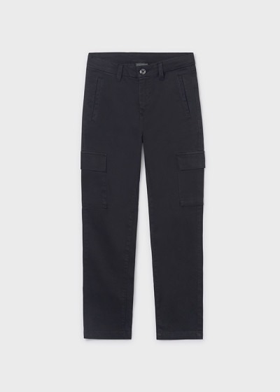 Pantalone multitasca Nero 032