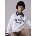 Pullover cerniera Panna 017