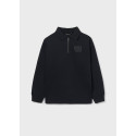 Pullover cerniera Nero 016