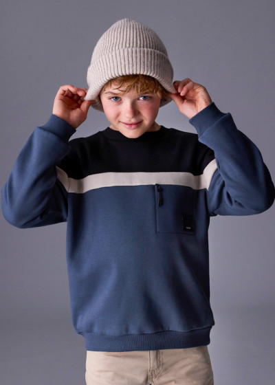 Pullover blocking Eclisse 097