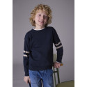 Maglia con bande Marino 076