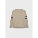 Maglia con bande Roccia 077