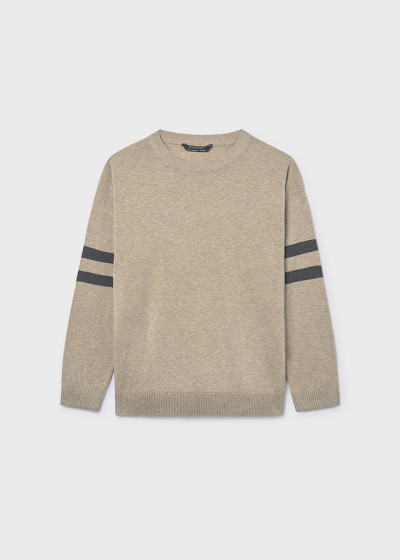 Maglia con bande Roccia 077